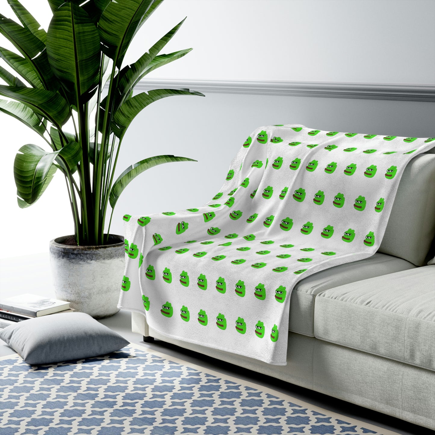 Pepe Velveteen Plush Blanket